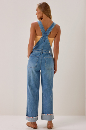 Shelby Denim Overalls - Altar'd State - 