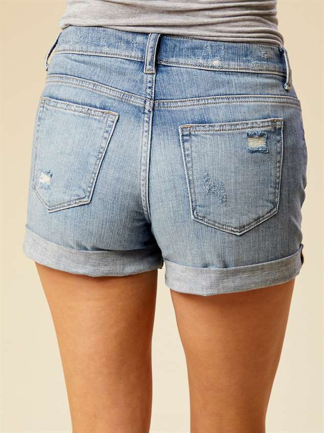 Destructed Denim Shorts | Altar'd State