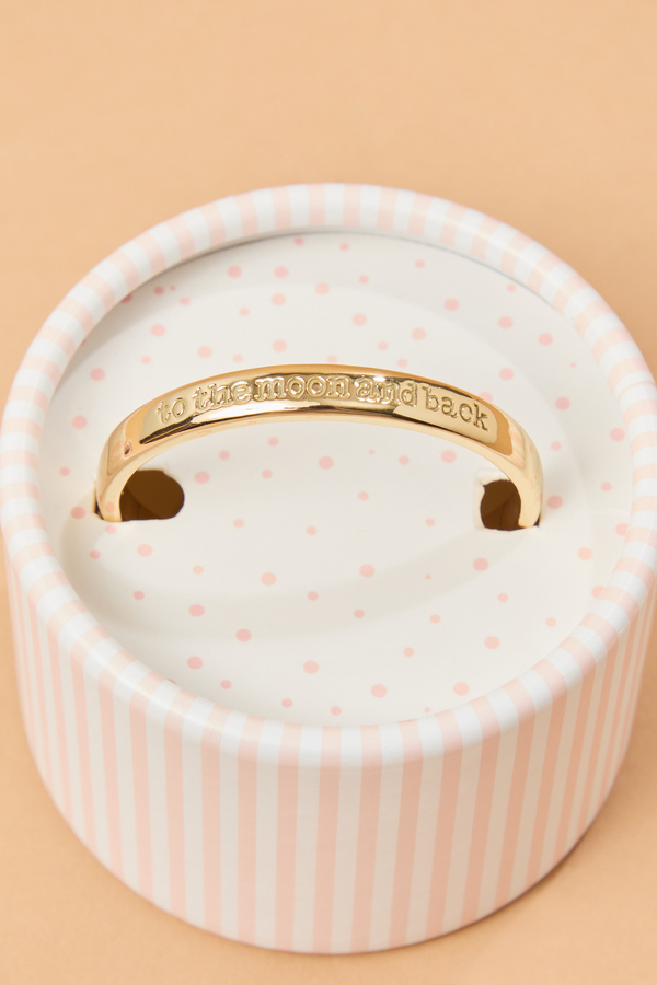 To The Moon Bangle by Mudpie Detail 3 - Altar'd State