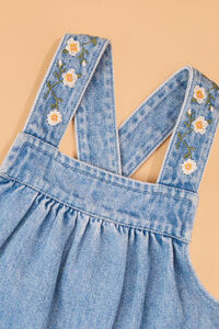 Lorelai Embroidered Denim Dress Detail 4 - Altar'd State