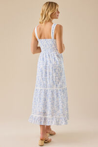 Kennedy Floral Maxi Dress Detail 5 - Altar'd State