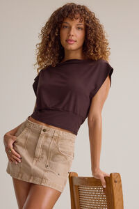 Senna Asymmetrical Neck Top Detail 2 - Altar'd State