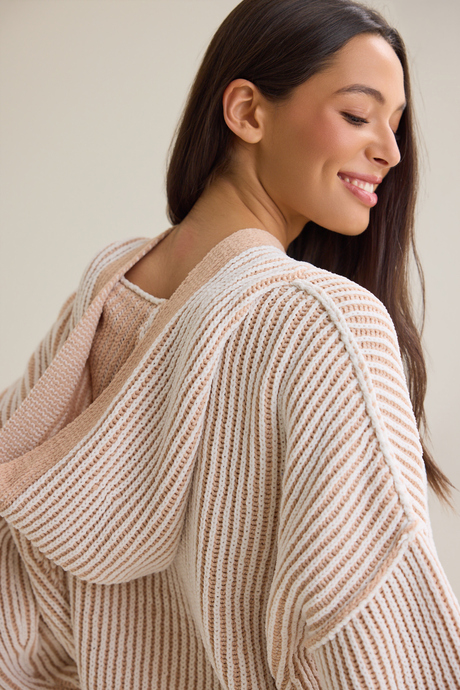 Cozy Ribbed Haven Hoodie - Altar'd State
