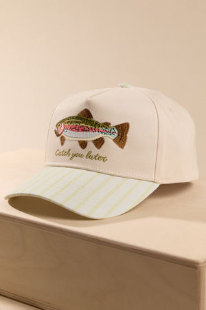 Catch You Later Fish Trucker Hat - Altar'd State - 