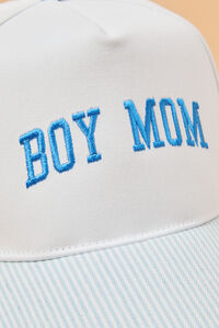 Boy Mom Embroidered Stripe Hat Detail 2 - Altar'd State