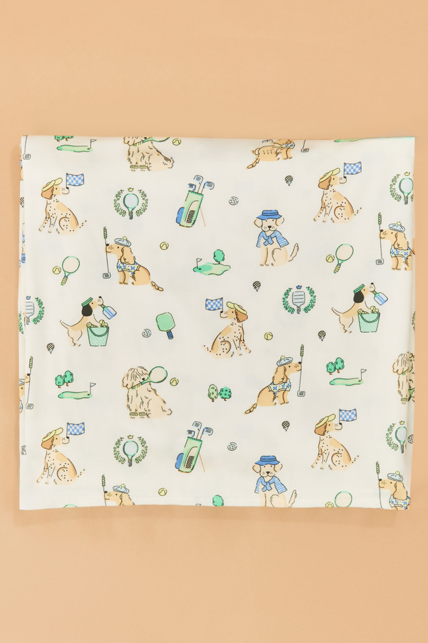 Country Club Dog Swaddle Detail 2 - Altar'd State
