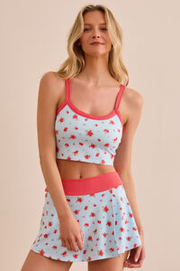 Rally Check Floral Tank Detail 3 - Altar'd State