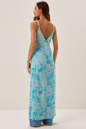 Serena Embroidered Beaded Kimono - Altar'd State
