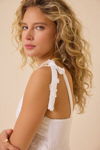 August Embroidered Mini Dress Detail 3 - Altar'd State