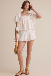 Isolde Lace Baby Doll Top Detail 3 - Altar'd State