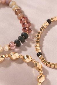 Mabel Brown Multi Beaded Bracelet Detail 2 - Altar'd State