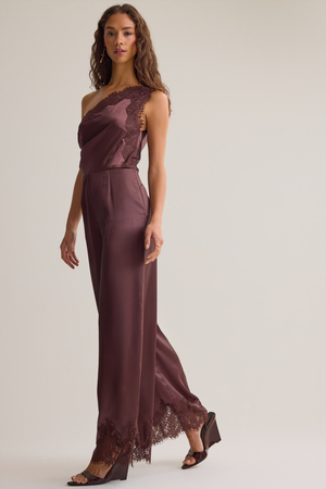 Devereaux Satin Jumpsuit - Altar'd State - 
