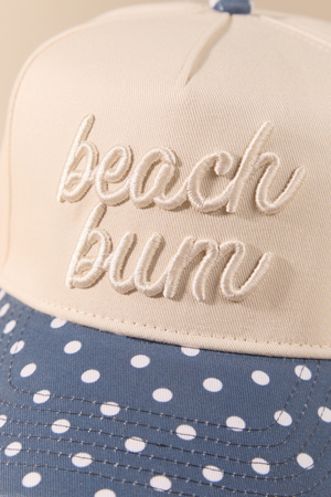 Beach Bum Polka Dot Trucker Hat - Altar'd State