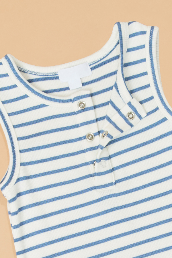 Jake Stripe Henley Shortall Detail 2 - Altar'd State