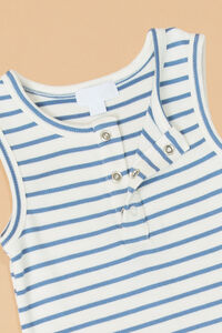Jake Stripe Henley Shortall Detail 2 - Altar'd State