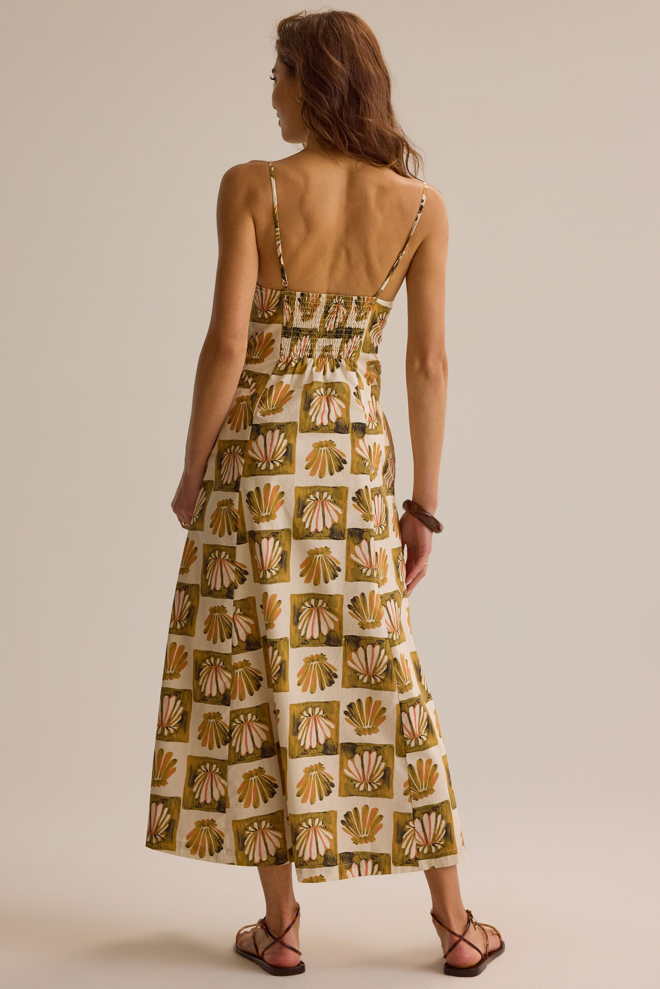Hayley Shell Maxi Dress
