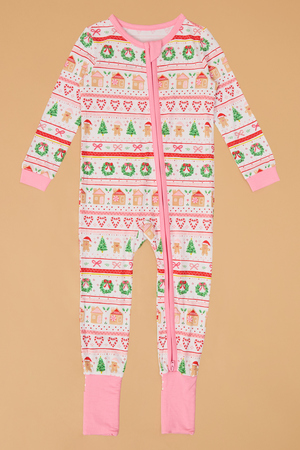 Fair Isle Gingerbread Girl Romper - Altar'd State - 