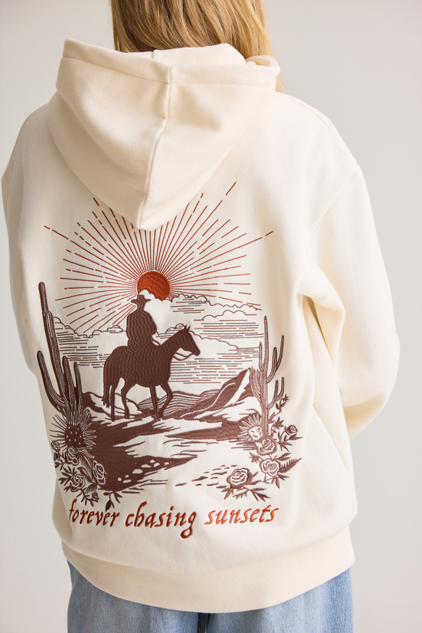 Forever Chasing Sunsets Graphic Hoodie Detail 5 - Altar'd State