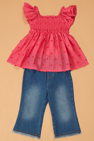 Fiona Flutter Sleeve Toddler Set - Altar'd State