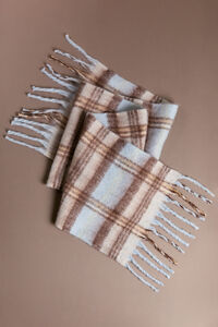 Wren Plaid Wrap Scarf Detail 3 - Altar'd State