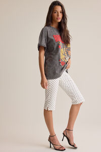 Rock N Roll Oversized Tee Detail 4 - Altar'd State