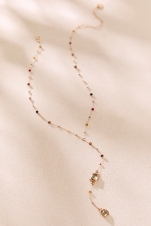 Autumn Jewel Y Necklace - Altar'd State - 