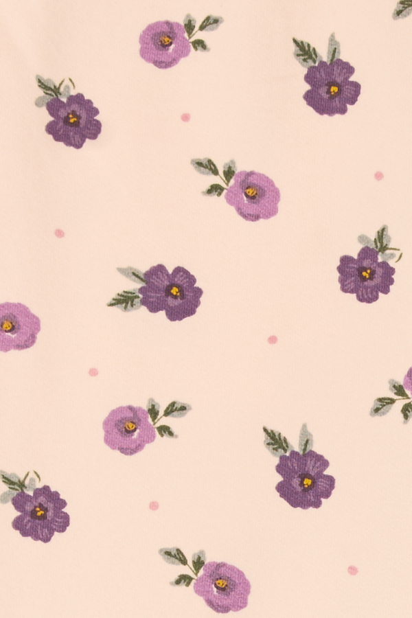 Janie Floral Flutter Overalls Detail 3 - Altar'd State