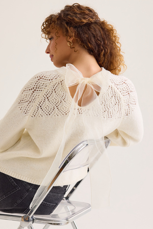 Katalina Bow Back Sweater - Altar'd State