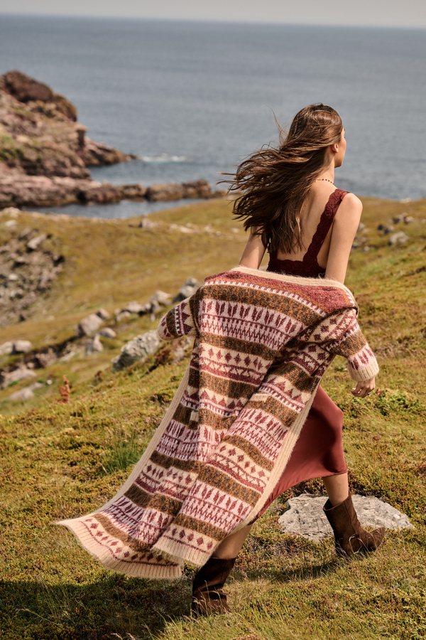 Elsa Fairisle Duster - Altar'd State