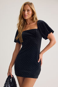 Tiffany Velvet Mini Dress - Altar'd State
