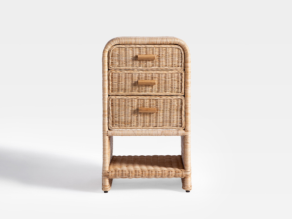 Savannah Tall Woven Nightstand - Altar'd State - 