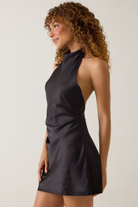 Sunny Satin Mini Dress Detail 4 - Altar'd State