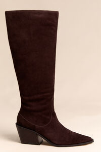 Antony Suede Block Heel Boot - Altar'd State