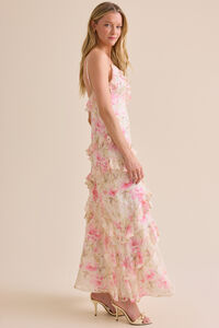 Mirelda Floral Maxi Dress Detail 3 - Altar'd State
