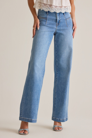 Lennie High Rise Seam Jeans - Altar'd State - 