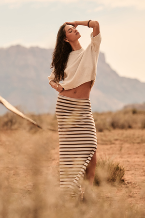 Arden Sweater Tee - Altar'd State - 