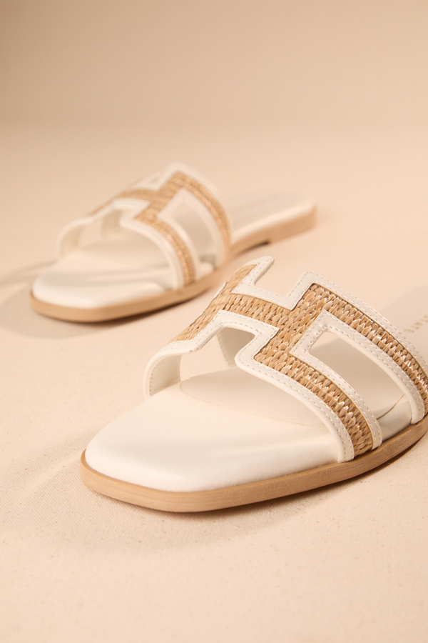 Enid Raffia Sandal Detail 4 - Altar'd State