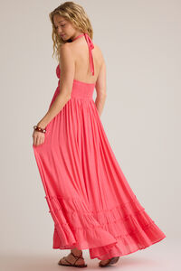 August Halter Maxi Dress Detail 5 - Altar'd State