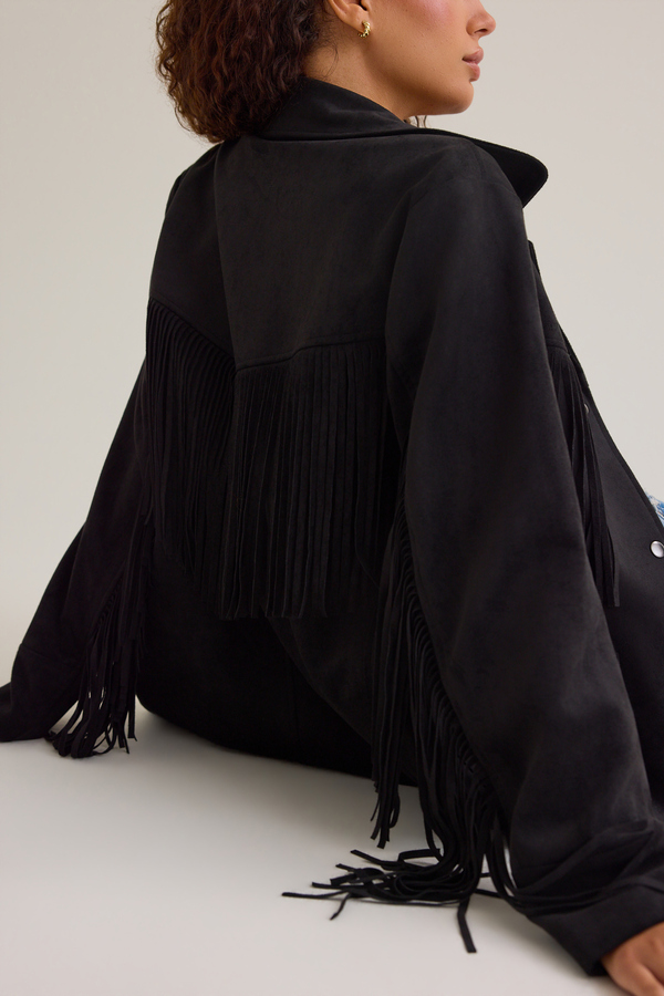 Beth Fringe Jacket Detail 5 - Altar'd State