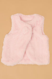 Layla Faux Fur Vest - Altar'd State