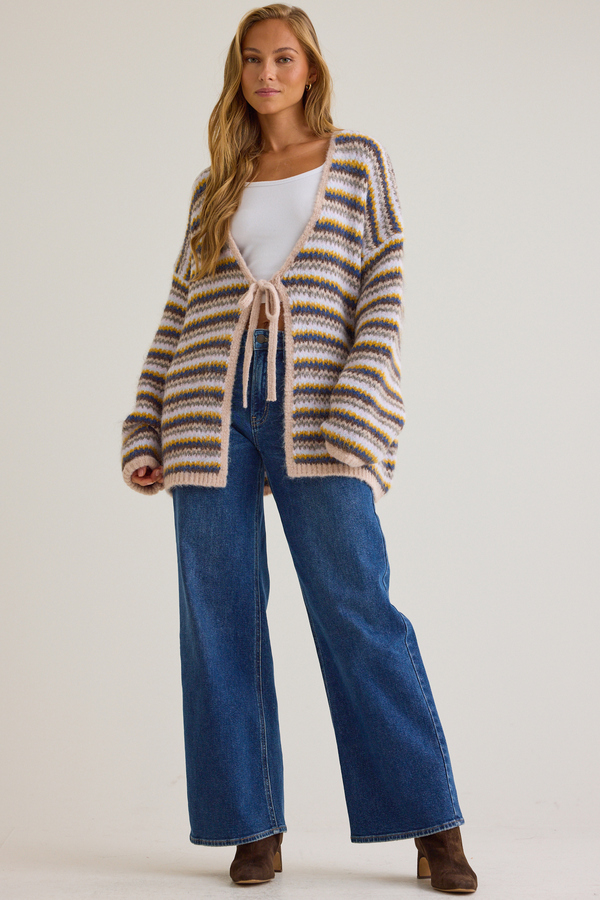 Jo Chunky Knit Cardigan Detail 3 - Altar'd State