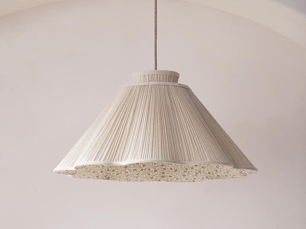 Maybelle Floral Linen Pendant - Altar'd State - 