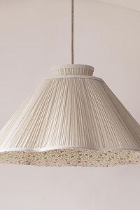 Maybelle Floral Linen Pendant Detail 2 - Altar'd State