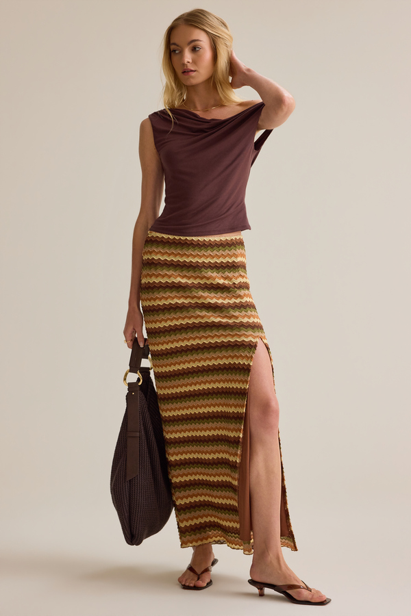 Amayah Asymmetrical Top Detail 3 - Altar'd State
