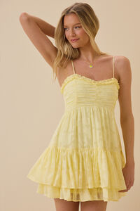 Harper Floral Mini Dress Detail 2 - Altar'd State