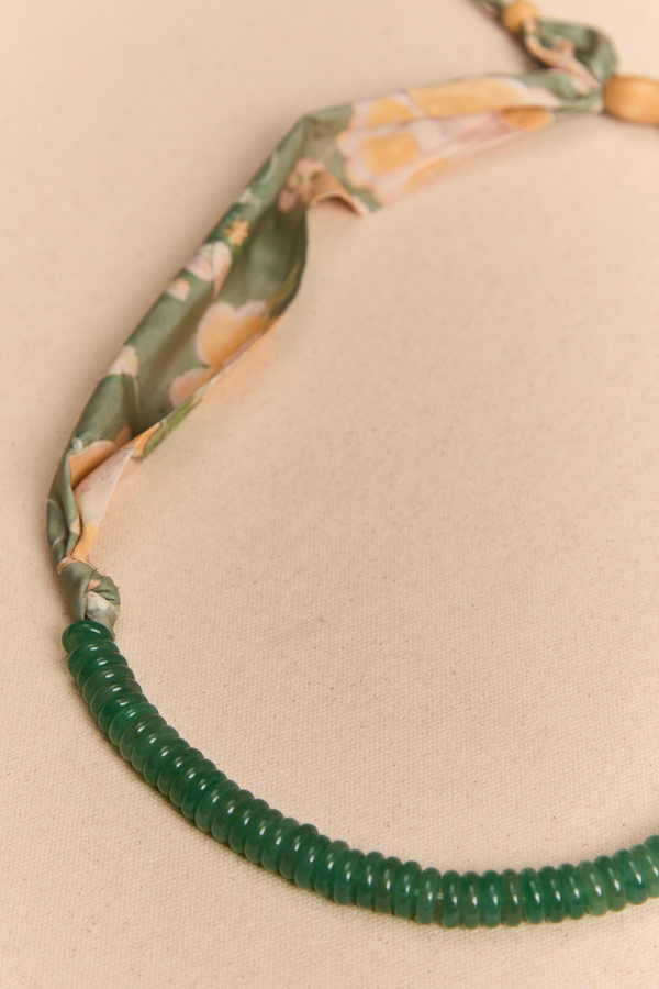 Willow Beaded Scarf Necklace Detail 2 - Altar'd State