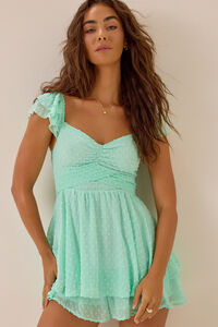 Rowan Double Layer Romper - Altar'd State