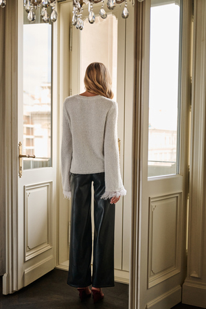 Roman Vegan Leather Pants - Altar'd State - 