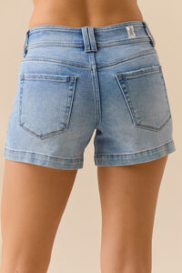 Lucia Denim Shorts Detail 4 - Altar'd State