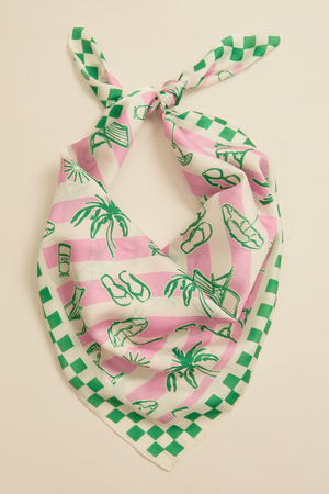 Beach Icon Silk Scarf - Altar'd State